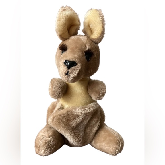 Vintage 1982 R Dakin Australian Mother Kangaroo Plush Toy - Picture 4 of 8